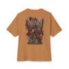 10060154087510731987_2048.jpeg Divine Vanguard — Oversized Black Winged Warrior Graphic Tee by VX MERCH
