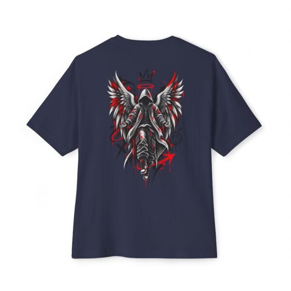 Fallen Saint Boxy Tee – Oversized Dark Streetwear Graphic T-Shirt