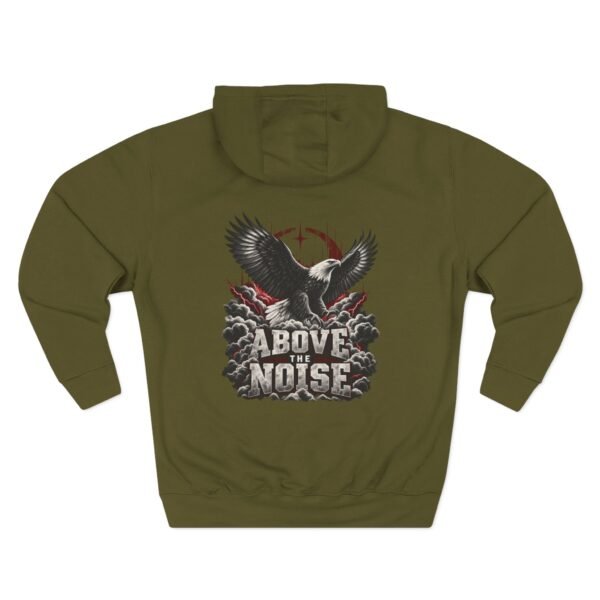 Above the Noise Eagle Graphic Fleece Hoodie by VX MERCH