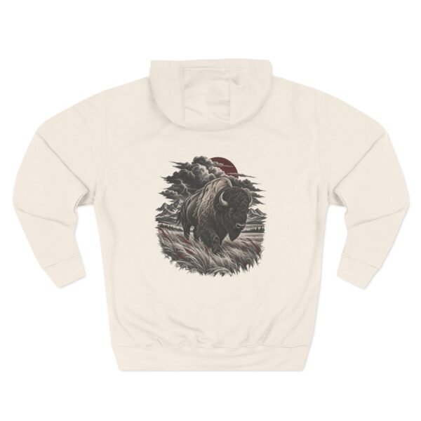 Mountain Bison Hoodie — Nature Streetwear by VX MERCH