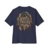 10251885673803389600_2048.jpeg Buried Language — Oversized Black Symbolic Graphic Tee by VX MERCH