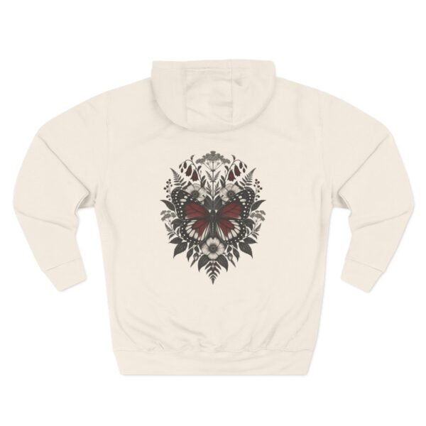 Crimson Wings Butterfly Hoodie — Nature Streetwear by VX MERCH