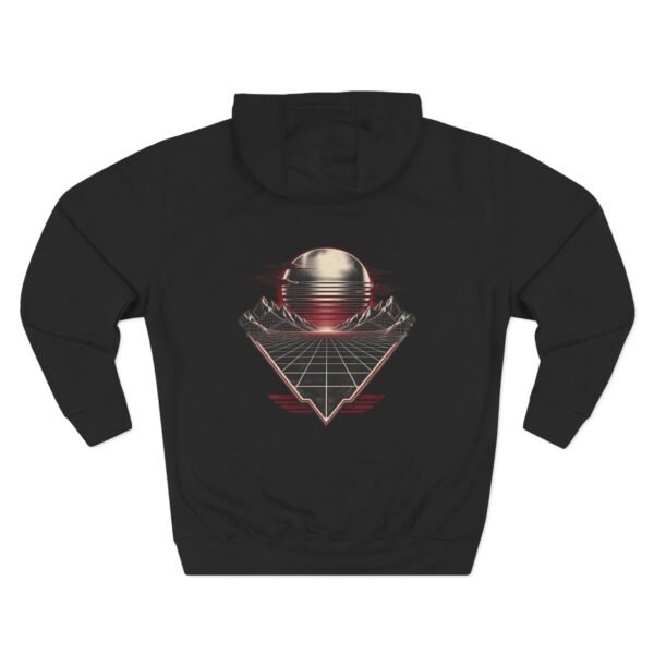 1034255432675843587_2048.jpeg Retro Horizon Hoodie — Vintage Synthwave Graphic by VX MERCH