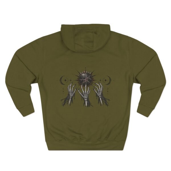 Dark Oracle Mystic Hands Graphic Fleece Hoodie by VX MERCH