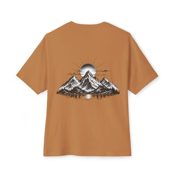 10420110904888682281_2048.jpeg Silver Horizon — Oversized Black Alpine Moon Graphic Tee by VX MERCH