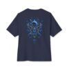 10474872475951816353_2048.jpeg Cosmic Watcher — Oversized Black Celestial Eye Graphic Tee by VX MERCH