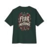 10506096954802433621_2048.jpeg Fear Nothing Motivation Oversized Graphic Tee by VX MERCH