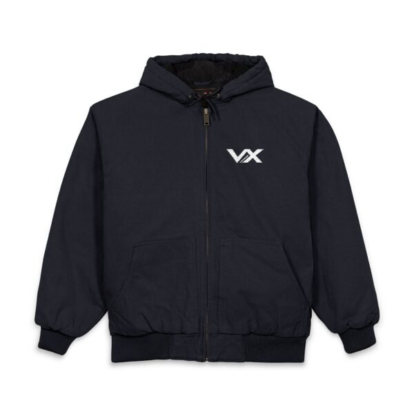 VX Essential Heavyweight Duck Cloth Hooded Work Jacket by VX MERCH