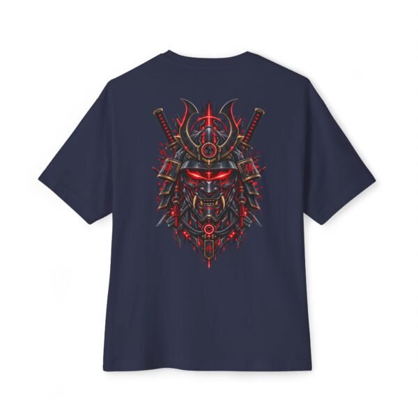 10590971601186286985_2048.jpeg Shogun Protocol — Oversized Black Cyber Samurai Graphic Tee by VX MERCH