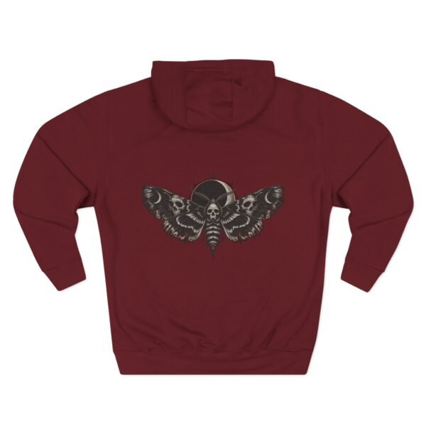 11061214778637931536_2048.jpeg Blood Moon Death Moth Graphic Fleece Hoodie by VX MERCH