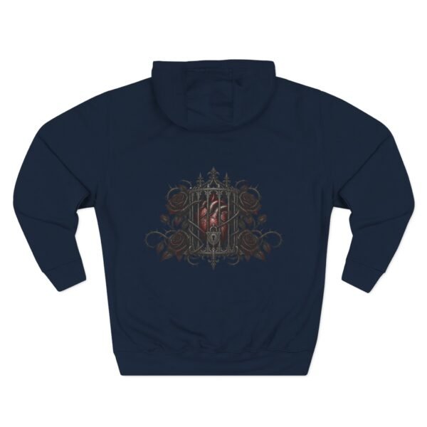 Crimson Relic Gothic Graphic Fleece Hoodie by VX MERCH