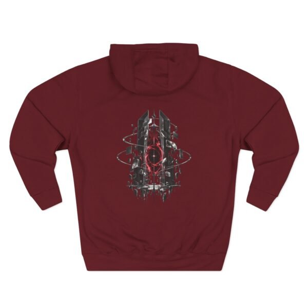 11386780056979247714_2048.jpeg Crimson Orbit Gothic Eye Graphic Fleece Hoodie by VX MERCH