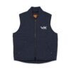 Washed Duck Cloth Work Vest — Embroidered VX Chest Logo by VX MERCH