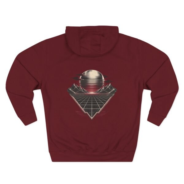 11582686806940518433_2048.jpeg Retro Horizon Hoodie — Vintage Synthwave Graphic by VX MERCH