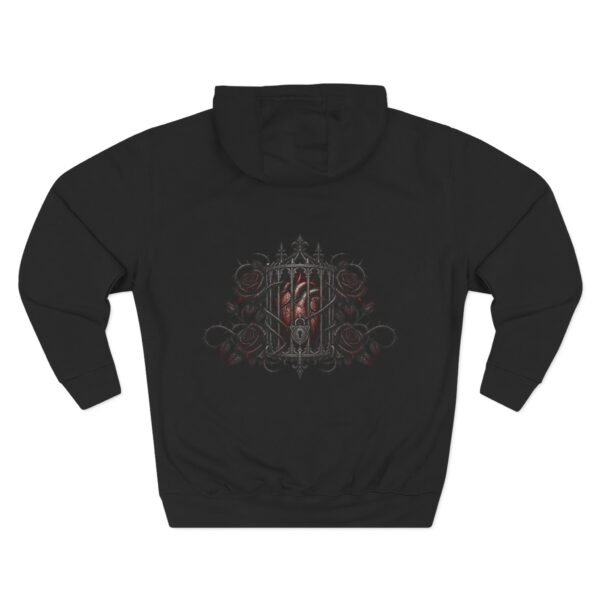 Crimson Relic Gothic Graphic Fleece Hoodie by VX MERCH
