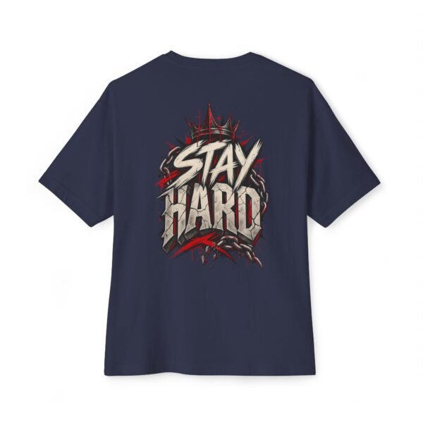 12204908515521672379_2048.jpeg Stay Hard Motivation Oversized Graphic Tee by VX MERCH