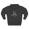 Dark Moon Mountain Graphic Fleece Hoodie by VX MERCH