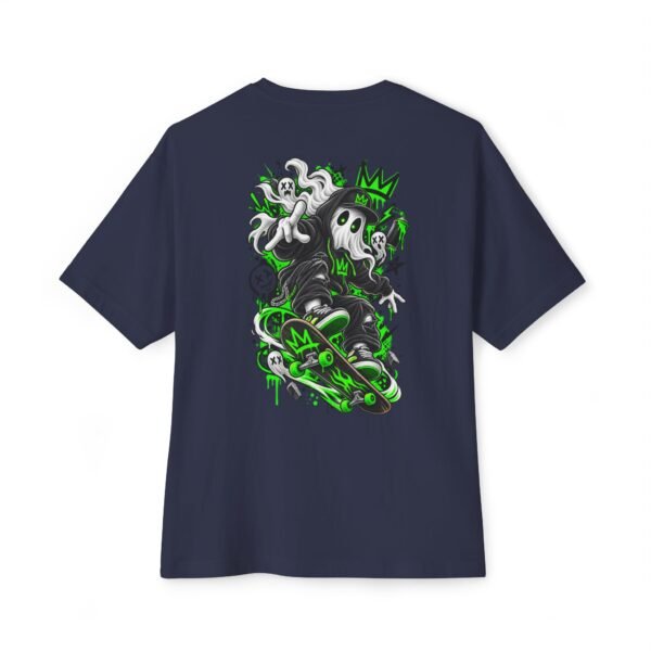 Ghost Ride Boxy Tee – Oversized Graffiti Streetwear Graphic T-Shirt