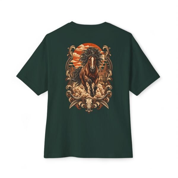 12475978469287704812_2048.jpeg Wild Stallion Vintage Boxy Tee – Oversized Western Horse Graphic T-Shirt