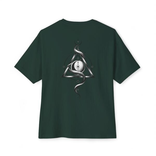 12490113475843827125_2048.jpeg Inner Alignment — Oversized Black Balance Symbol Graphic Tee by VX MERCH