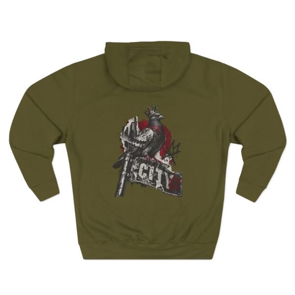 Street King Pigeon Hoodie — Urban Graphic Streetwear by VX MERCH