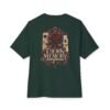 12728339596800689450_2048.jpeg Thorn Memory — Oversized Black Gothic Rose Graphic Tee by VX MERCH