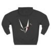 Fractured Instinct Geometric Fox Graphic Fleece Hoodie by VX MERCH