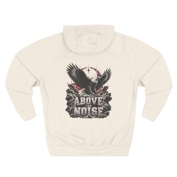 Above the Noise Eagle Graphic Fleece Hoodie by VX MERCH