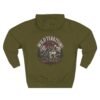 Wild Territory Hoodie — Vintage Mountain Wolf Graphic by VX MERCH