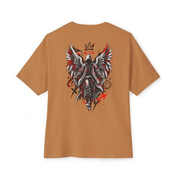 Fallen Saint Boxy Tee – Oversized Dark Streetwear Graphic T-Shirt
