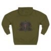 Crimson Relic Gothic Graphic Fleece Hoodie by VX MERCH