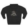 Dark Moon Mountain Graphic Fleece Hoodie by VX MERCH