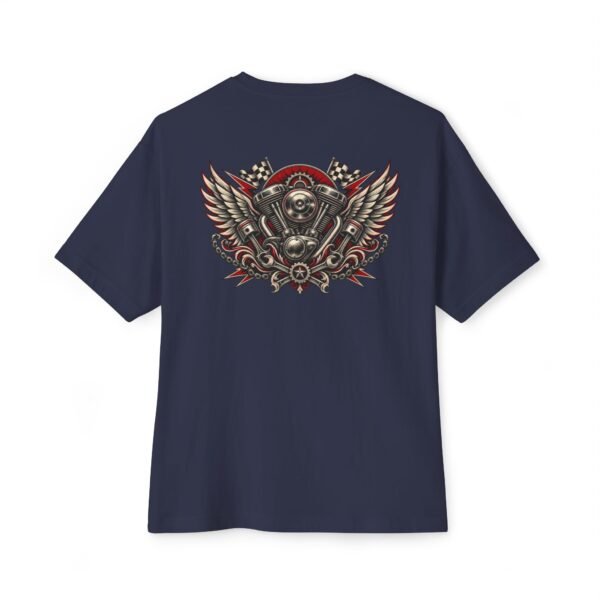 13518952475078732197_2048.jpeg Iron Wings Vintage Boxy Tee – Oversized Biker Graphic T-Shirt