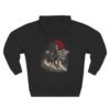 13627078876833787493_2048.jpeg Crimson Mountain Horse Hoodie — Nature Streetwear by VX MERCH