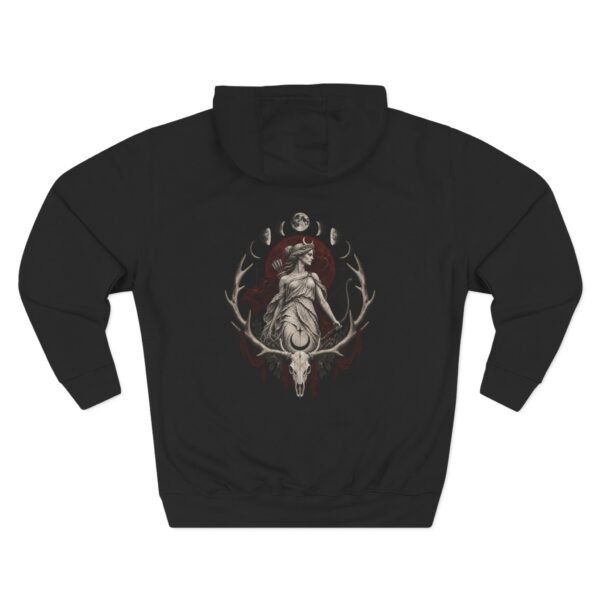 Moonbound Huntress Hoodie — Dark Mythology Streetwear by VX MERCH