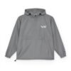 Packable Orange Anorak Jacket – Lightweight Hooded Windbreaker with Subtle VX Logo by VX MERCH