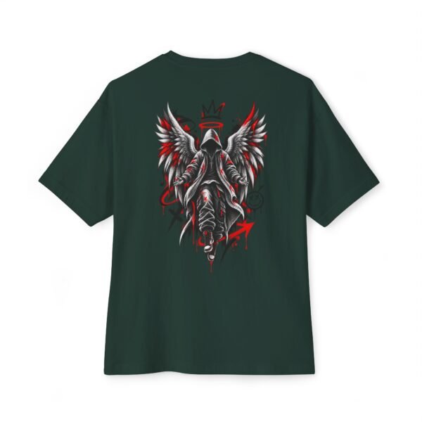 Fallen Saint Boxy Tee – Oversized Dark Streetwear Graphic T-Shirt