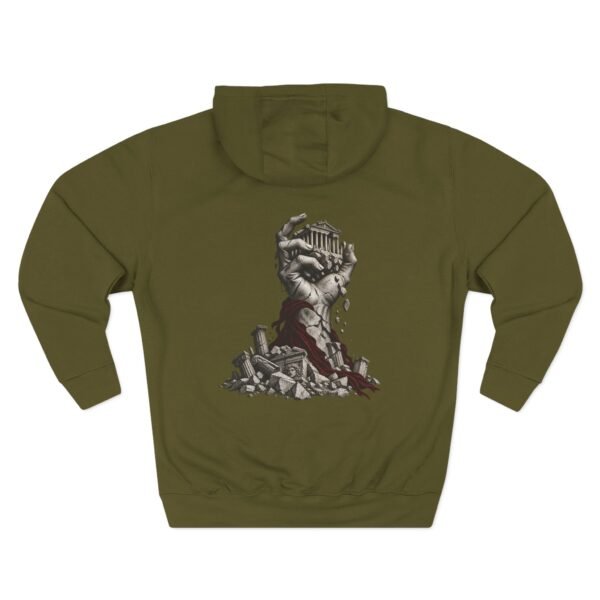 13808849729667977552_2048.jpeg Titan's Grasp Mythology Graphic Fleece Hoodie by VX MERCH