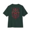13960000128256423875_2048.jpeg Shogun Protocol — Oversized Black Cyber Samurai Graphic Tee by VX MERCH