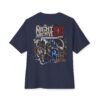 13967751457416257189_2048.jpeg Night Archive 199X — Oversized Black Retro-Future Graphic Tee by VX MERCH