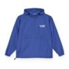 Packable Orange Anorak Jacket – Lightweight Hooded Windbreaker with Subtle VX Logo by VX MERCH