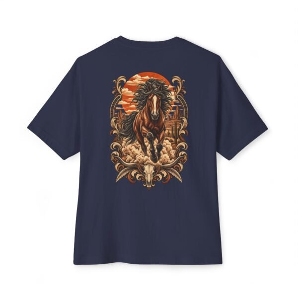 14201027602294147666_2048.jpeg Wild Stallion Vintage Boxy Tee – Oversized Western Horse Graphic T-Shirt