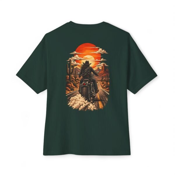 14254676451556792069_2048.jpeg Desert Rider Vintage Boxy Tee – Oversized Motorcycle Graphic T-Shirt