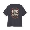 14370780833226760319_2048.jpeg Fear Nothing Motivation Oversized Graphic Tee by VX MERCH