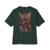 14379538249288242601_2048.jpeg Divine Vanguard — Oversized Black Winged Warrior Graphic Tee by VX MERCH