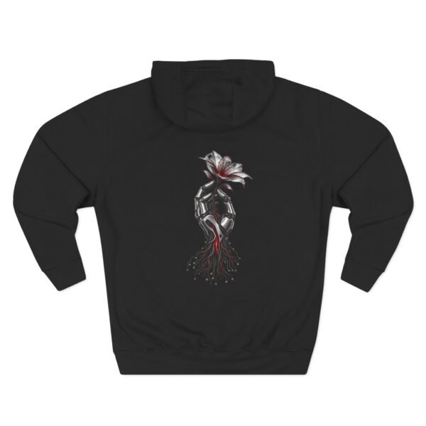 14627783921546785531_2048.jpeg Bloom Beyond Ruin Gothic Heart Graphic Fleece Hoodie by VX MERCH