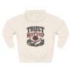 Trust the Next Step Motivational Graphic Fleece Hoodie by VX MERCH