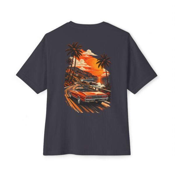 Desert Drive Vintage Boxy Tee – Oversized Retro Graphic T-Shirt