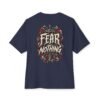 15175499358151522117_2048.jpeg Fear Nothing Motivation Oversized Graphic Tee by VX MERCH