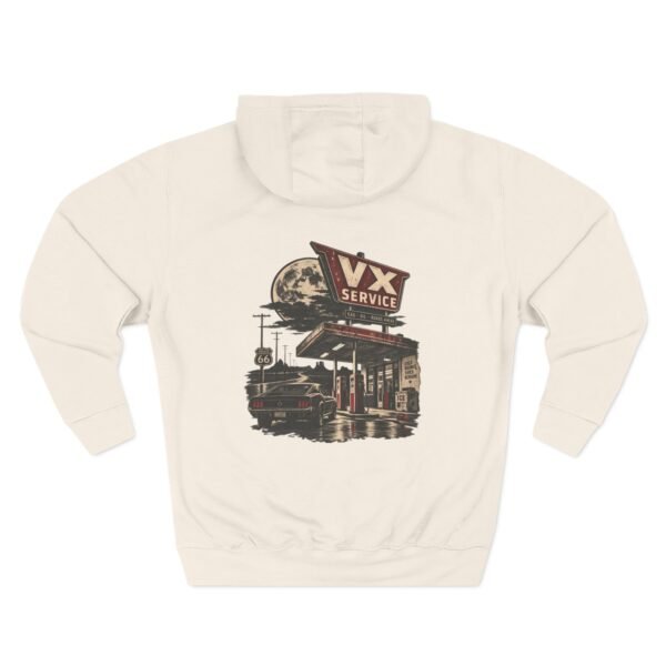 VX Service Station Hoodie — Vintage Road Graphic by VX MERCH